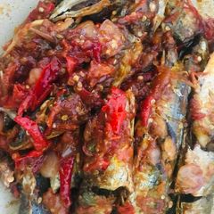 Ikan Layang Masak Pedas A picture of Ikan Layang Masak Pedas.