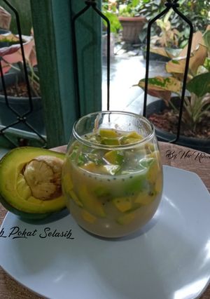Foto resep Es Buah Pokat Selasih