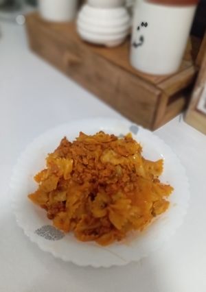 عکسی از دستور ماکارونی فرمی