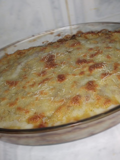 صورة لوصفة غراتان الخضر باللحم المفروم 😋