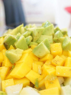 A picture of Tropical salad.
