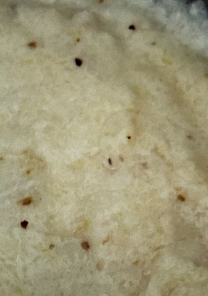 A picture of Tricia’s stone ground grits.