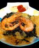 Rong biển chiên bột