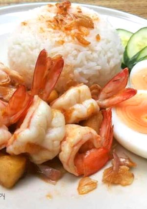 รูปของ กุ้งกระเทียมกากหมู