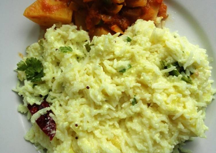 Recipe of Homemade Spiced Yogurt Rice ~ தயிர் சாதம்