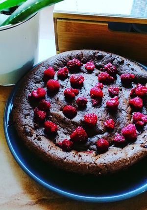 Une photo de Gâteau à base de mousse au chocolat