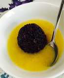 Sốt dứa chè xôi nếp than lứt