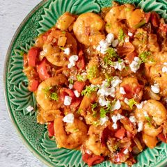 A picture of Prawn Saganaki 🇬🇷 🦐.