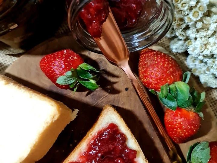 Langkah Gampang Menyiapkan Resep Strawberry Jam yang  Bikin Ketagihan Anti Ribet, Lezat Sekali