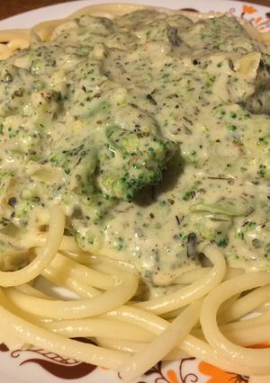 Brokkolis "vega" makaróni recept fotója