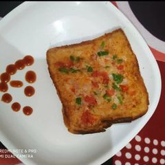 Bread pizza A picture of Bread pizza.