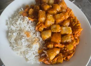 Une photo de Curry de Poireaux et Tofu au piment