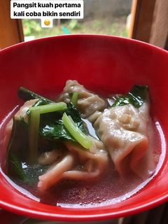 Foto resep Pangsit Kuah (Ayam+Jamur Tiram)