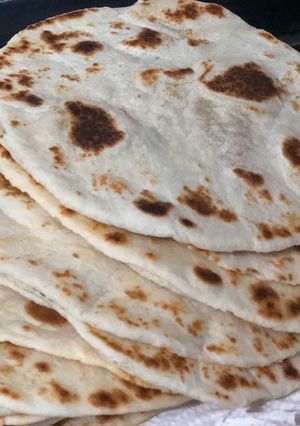 صورة لوصفة عيش لبناني /خبز