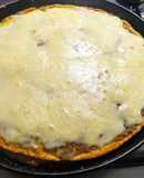 Tarta de puerros y soja