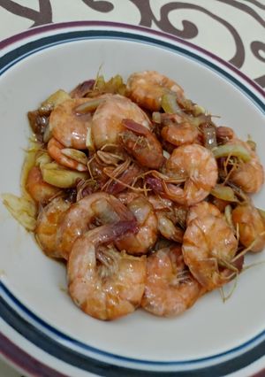 Foto resep Udang Saos Tiram simple