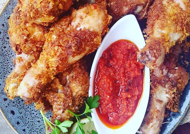 Step-by-Step Guide to Make Speedy Gee&#39;s Spicy home made KFC chicken
