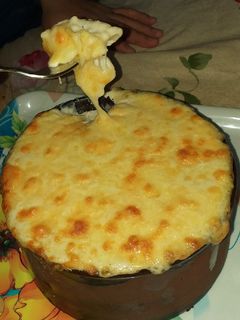 صورة لوصفة معكرونة بالجمبري