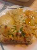 Solomillo al horno con queso provolone