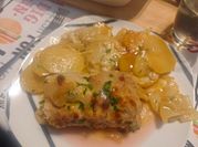 Una foto de queso provolone dulce