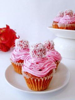 Foto resep Muffin Klepon Buah Naga