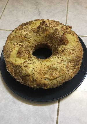 Una foto de Torta de manzana