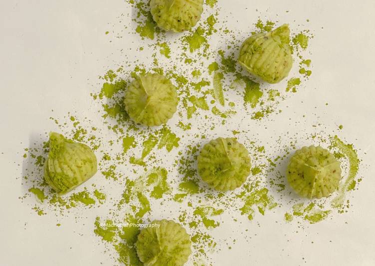 Steps to Prepare Matcha Modak