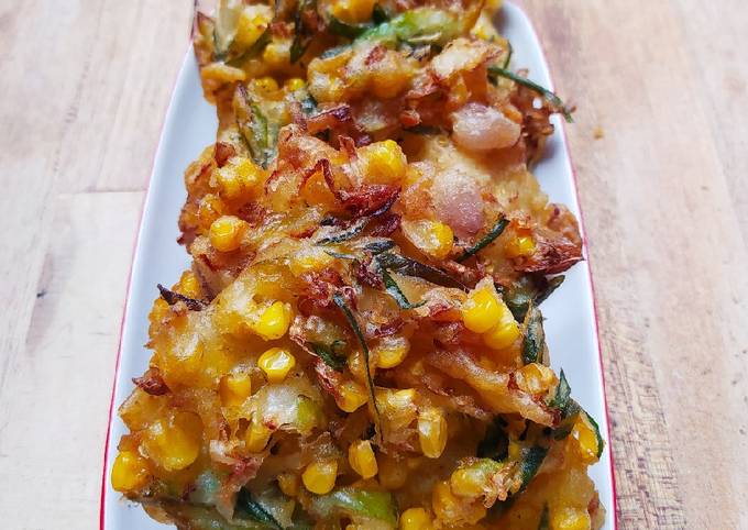 Ini dia! Resep membuat Bakwan Jagung Manado yang sedap