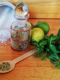Foto di Sale aromatizzato alla menta e limone 🌷