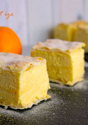 Narancsos házi krémes recept fotója