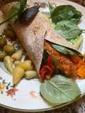 🌮Wraps 🫔poulet 🍗 légumes 🍆🍠🌽🍅🫑 du soleil 🌶️