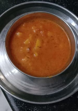 A picture of Aloo tamatar ki sabzi.