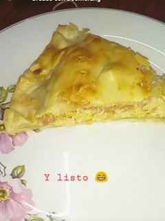Una foto de Tarta rápida de pollo