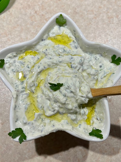 عکسی از دستور دیپ الهه یونانی (دیپ سبزی) 🇬🇷🌱🍃🌿Greek Goddess Dip