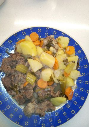 Foto di Carne in brodo con verdure