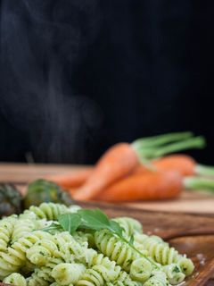 Pasta mit Karotten-Pesto Rezepthauptbild