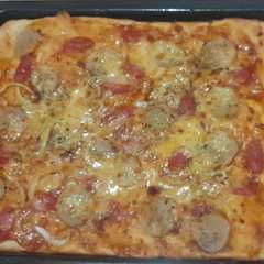 รูปของ #51. Pizza Homemade Tanpa Mixer