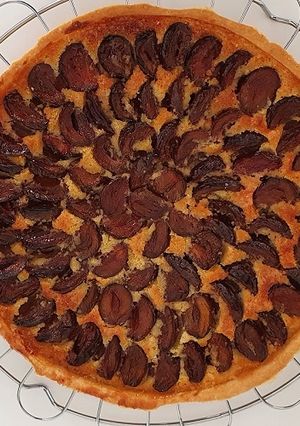 Une photo de Tarte amandine aux prunes