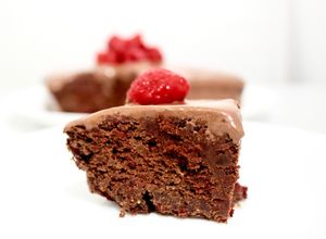 Una foto de Pastel de Chocolate y Remolacha Sin Gluten