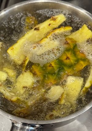 Foto de Chá de Casca de Abacaxi Detox
