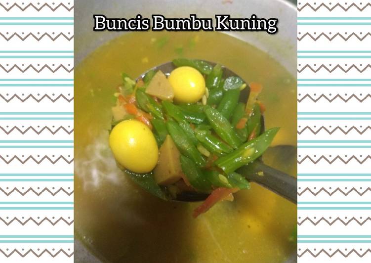 Buncis Bumbu Kuning