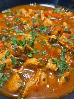 A picture of Chicken Tortilla Soup.