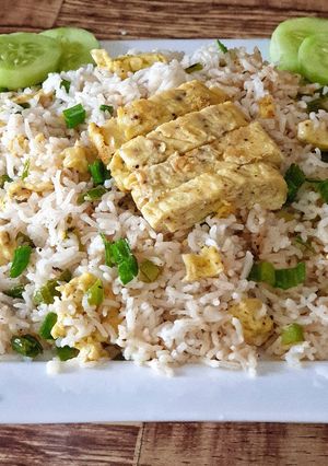 A picture of Herb Fried rice.