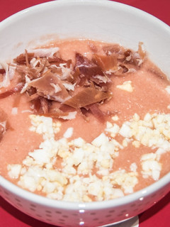 Una foto de Salmorejo