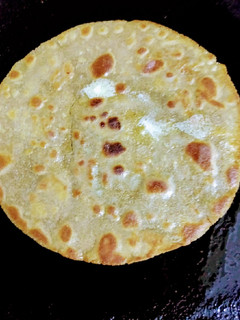 A picture of Bajre ki Meethi Roti.
