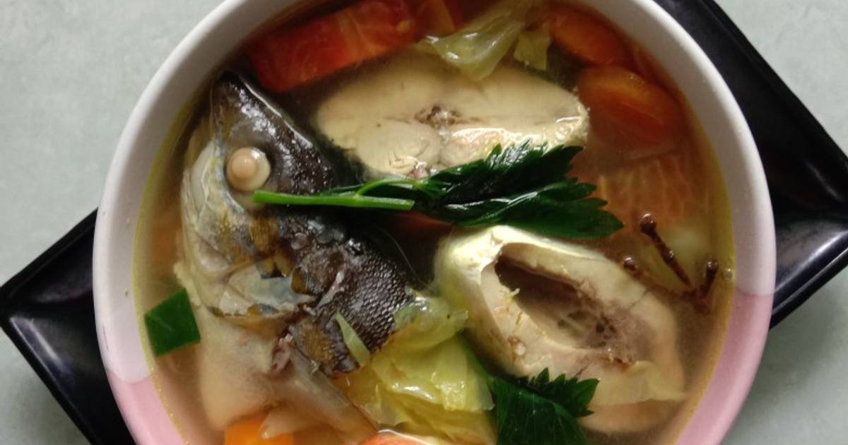 Resep Sup Rempah Ikan Salmon (MPASI 10+) oleh Erlyn Bukhori Cookpad