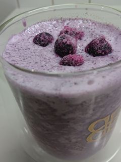 藍莓冰沙 的食譜成品照片