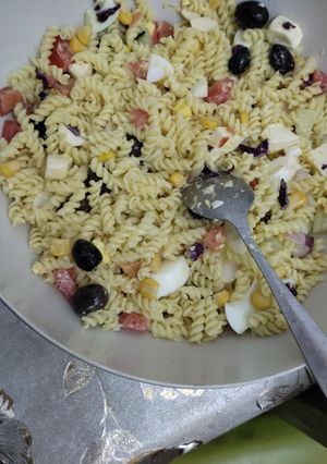 صورة لوصفة سلاطة صيفية 😍