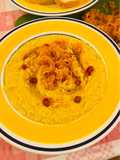 🌿✨ Hummus di ceci con carote e curcuma