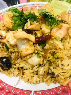 รูปของ ข้าวผัดต้มยำทะเล อิสานจ๊ววด